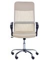 Kancelářská židle béžová DESIGN_861136