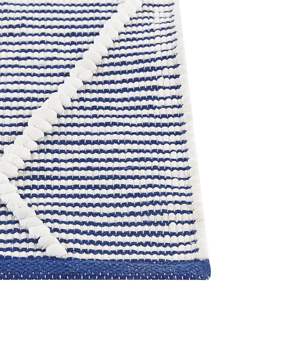 Tappeto SYNOPA Blu 80 x 150 cm Cotone_842827