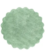Tappeto per bambini ANEGUNDI  Verde ø 120 cm Cotone con cuscino_1135053