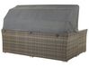 5 Seater PE Rattan Modular Garden Lounge Set Brown CORTE_776469