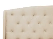 Bed Fabric BORDEAUX 140 x 200 cm (EU Double) Beige_712162