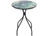 Metal Garden Bistro Table ø 60 cm Black COZZANA_930806