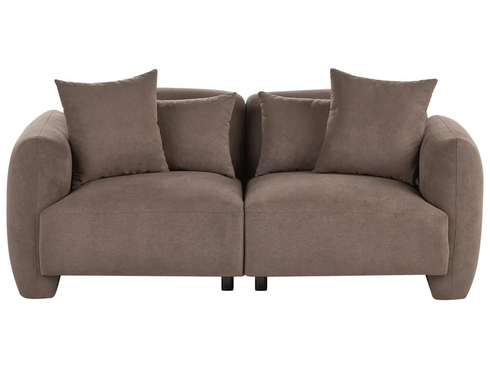 Sofa dla 3 osób EKENES Brązowy