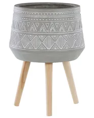 Donica na nóżkach MALAKI 44 cm Jasnoszary_808845