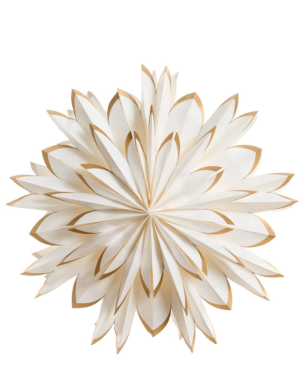 Décoration de Noël SVEDAN 60 cm Étoile Blanc cassé
