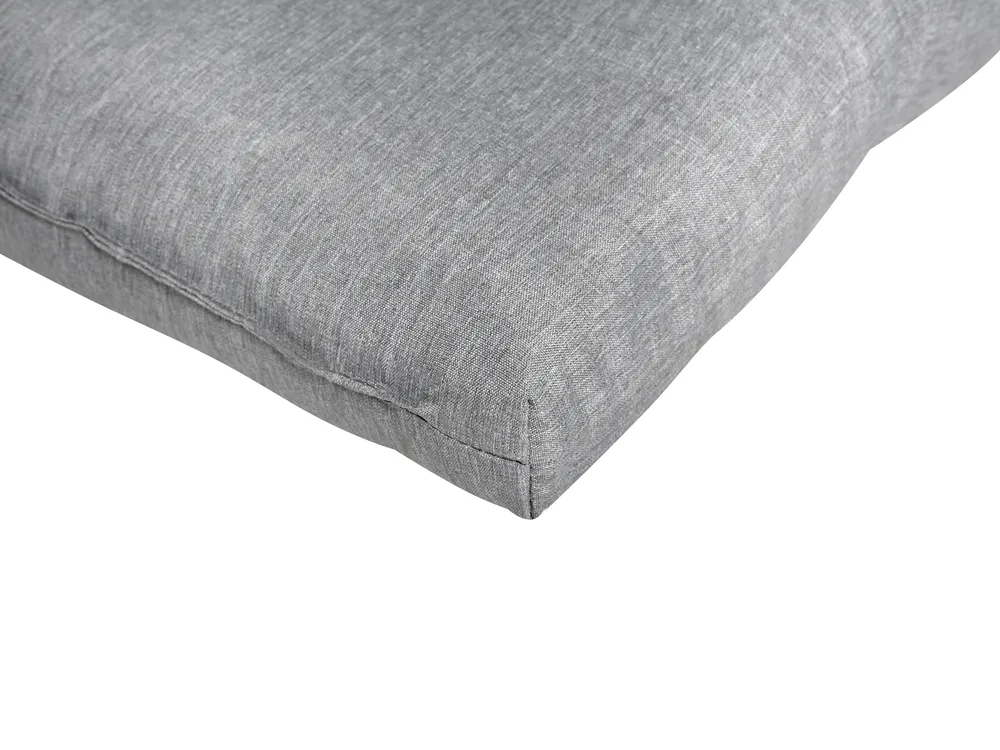 Poduszka na leżak ogrodowy CESANA PREMIUM 192 x 56 cm Szary melanż_988009