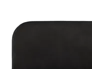 Bed Velvet FLAYAT 160 x 200 cm (EU King Size) Black_834086