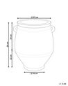 Vaso para plantas em terracota creme ⌀ 37 cm CAREX_930822