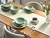 Set veselă 18 piese VIVANI Piatră ceramică Verde