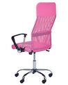 Kancelářská židle růžová DESIGN_861101