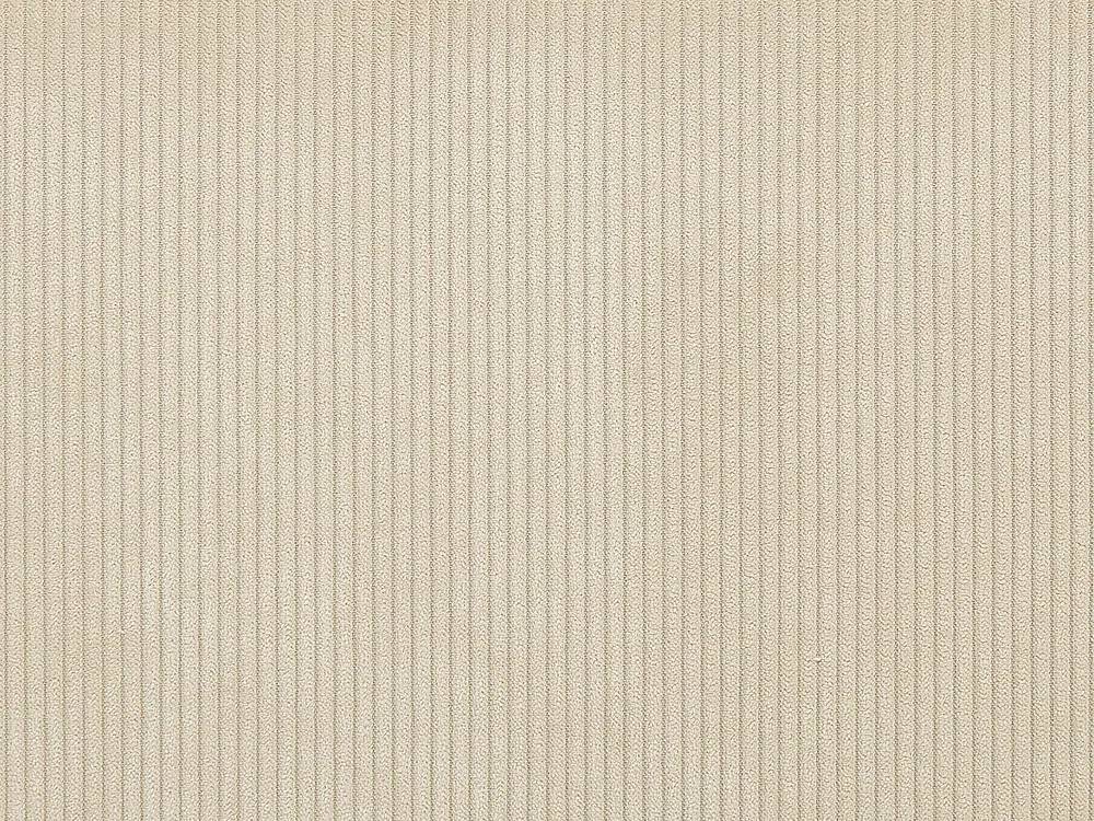 Bed Corduroy LINARDS 160 x 200 cm (EU King Size) Beige_876126