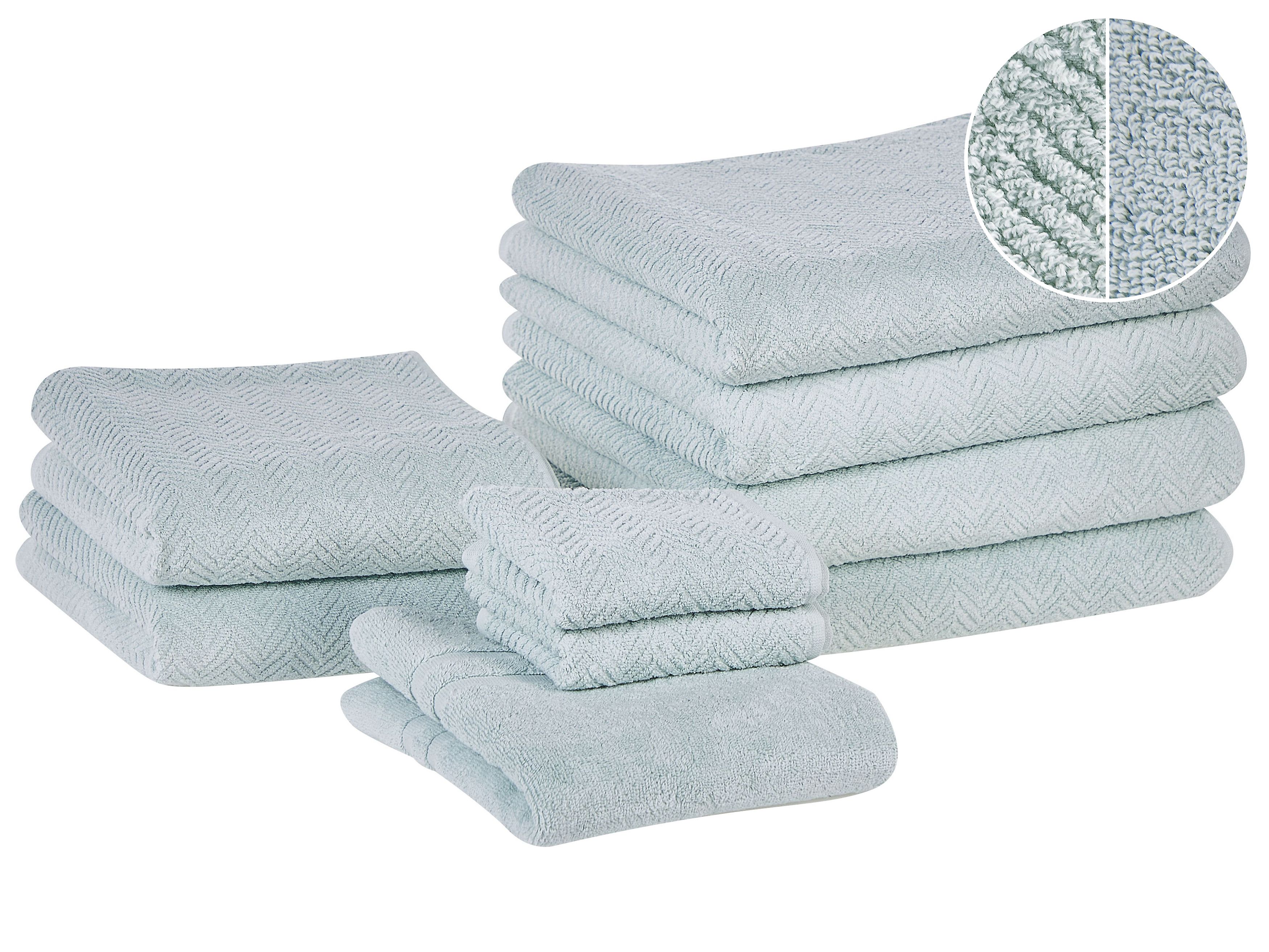 Superior Handtuchset 6-teilig – 100% Baumwolle, 900 GSM, Farbe Teerose