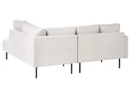 Divano angolare 4 posti BREDA Tessuto Beige chiaro Lato Sinistro_1078079