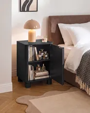 Szafka nocna TOMINGLEY Czarny_1148583