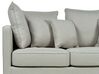 3 Seater Fabric Sofa Grey FENSTAD_897656