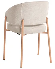 Esszimmerstuhl 2er Set ZANE Stoff Hellbeige_1160989
