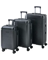 Zestaw 3 walizek MYNTIS Ciemnoszary_1055660