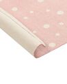 Cotton Kids Rug Penguin Print 80 x 150 cm Pink PENGKOL_866817