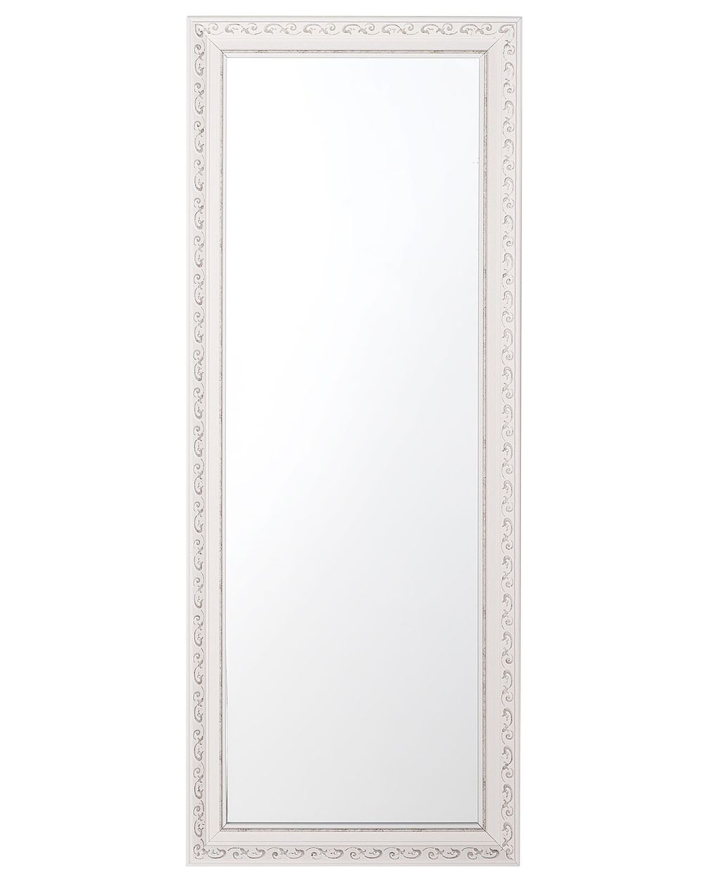 Wandspiegel MAULEON 50 cm 130 cm Cremeweiss