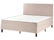 Divan Bed Fabric COUNTESS 160 x 200 cm (EU King Size) Beige_1054298