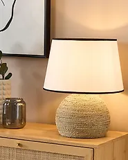 Tischlampe GROWEE Geflecht Naturfarben_1172161