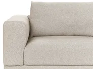 Divano 3 posti NIVALA Tessuto Beige chiaro_874120