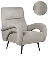 Armchair SVALOV Corduroy Grey