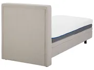 Adjustable Bed Fabric DUKE 90 x 200 cm (EU Single) Beige_734474