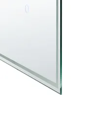 Lustro łazienkowe LED OZENAY 100 cm 100 cm Srebrny_1088006