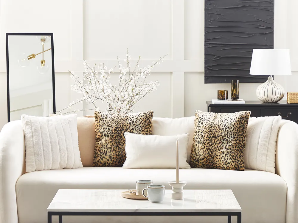 Dekokissen Bella Safari | 45x25x13cm | Polypropylen Bezug Waschbar