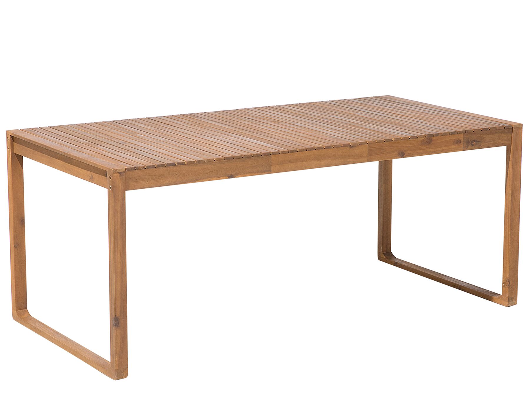 Mesa de comedor de madera de acacia clara 180 x 90 cm SASSARI_691840