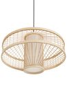 Lampe suspendue en bambou naturel KARAJ_934568