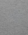 Poltrona in tessuto grigio chiaro FLORLI_704077