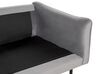 Sofa Set Samtstoff grau 4-Sitzer VINTERBRO_900618