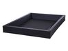 Estructura de espuma negra para cama de agua 140 x 200 cm SIMPLE_17072