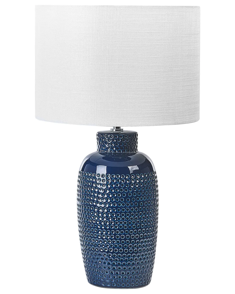 Table Lamp PERLIS Ceramic Navy Blue