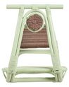 Rattan Kids Rocking Chair Light Green ASPRIA_932146