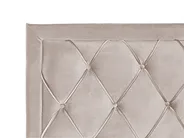 Bett mit Schubladen LIEVIN Samtstoff Beige 140 x 200 cm_858028
