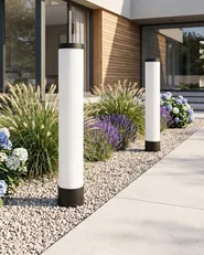 Outdoor LED Bollard Lamp MANOL Black_1103943