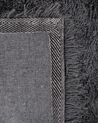 Tappeto shaggy rettangolare nero 200 x 300 cm CIDE_746851