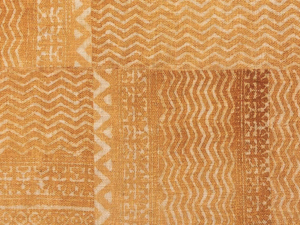 Blanket FIROZABAD Cotton 130 x 180 cm Orange_829242
