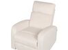 Velvet Manual Recliner Living Room Set White VERDAL_904825