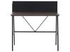 Home Office Set Dark Wood and Black FOSTER/HASTINGS_843003