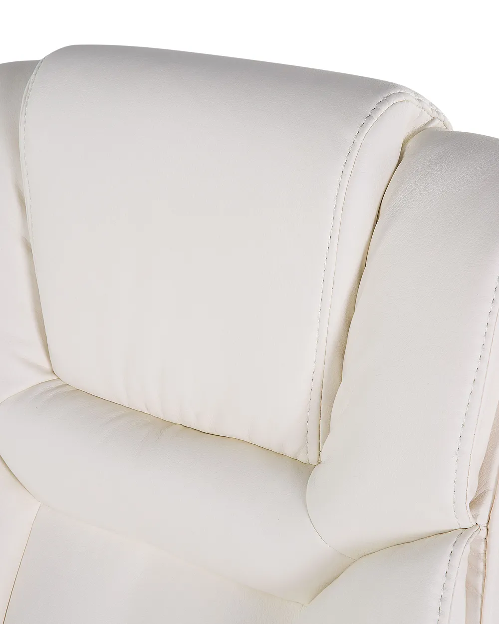 Silla De Oficina Giratoria Con Ruedas Y Altura Regulable - Piel Sintética Beige, Diseño Moderno Y Súper Cómoda