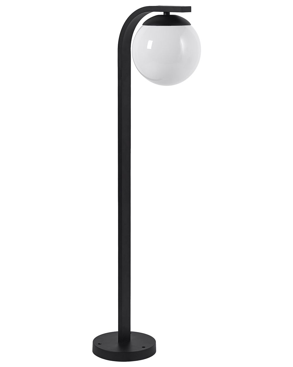 Venkovní sloupková lampa KULSI Černá