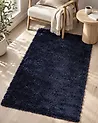 Shaggy Rug EVREN Dark Blue 80 x 150 cm