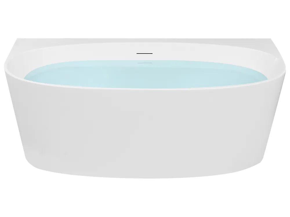 Baignoire adossée au mur PARNAIBA 160 x 80 cm Blanc