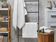 Set of 4 Towels ATAI Cotton White_797629