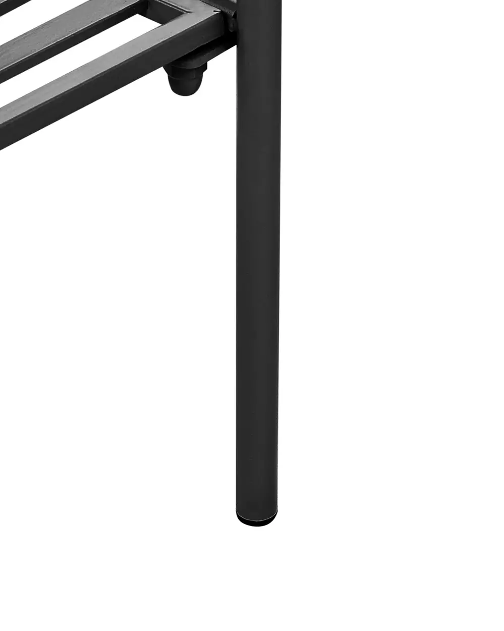 Donica na nóżkach VINCA 70 cm Metal Czarny_942289