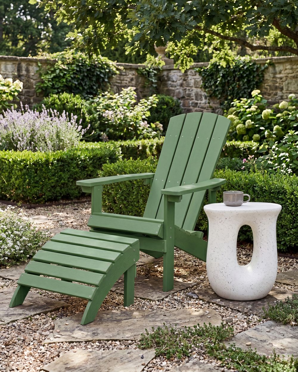 Chaise de jardin ADIRONDACK Vert